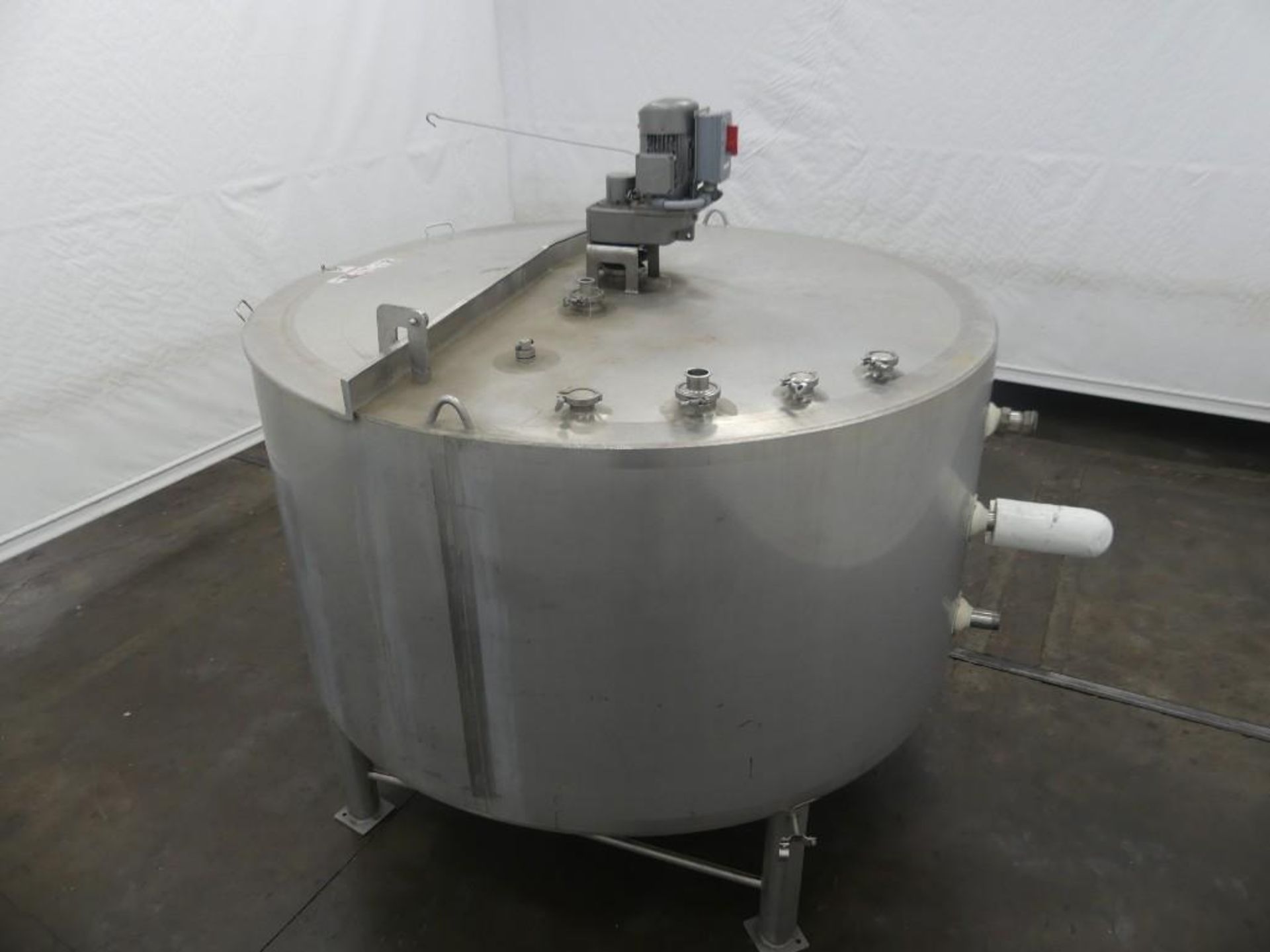 Walker 1000 Gallon 316L Stainless Steel Jacketed Mix Tank - Image 2 of 11