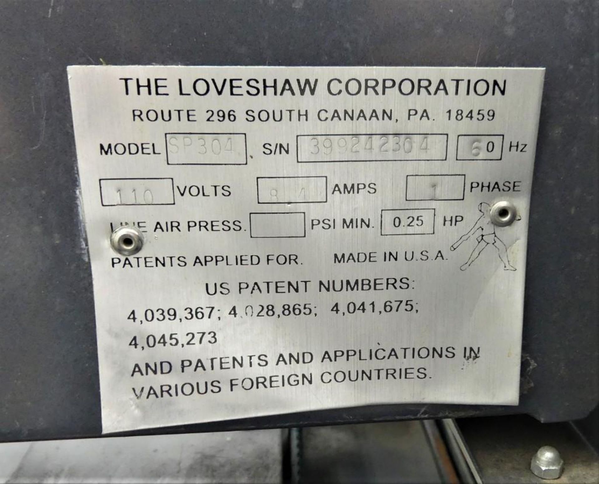 Loveshaw SP304 2 Inch Top & Bottom Case Taper - Image 18 of 20