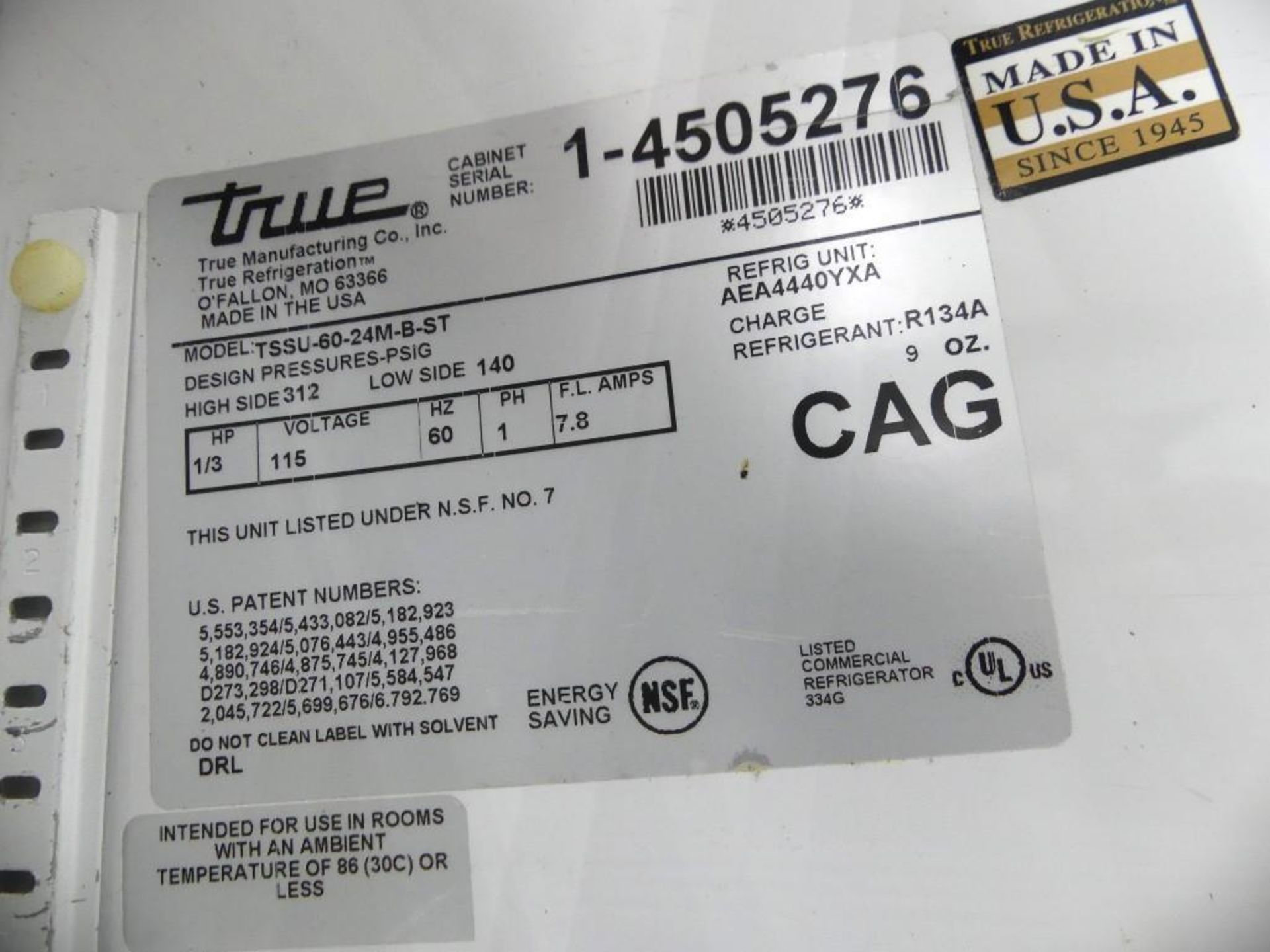Used True TSSU-60-24M-B-ST Stainless Steel Tabletop Freezer - Image 12 of 13