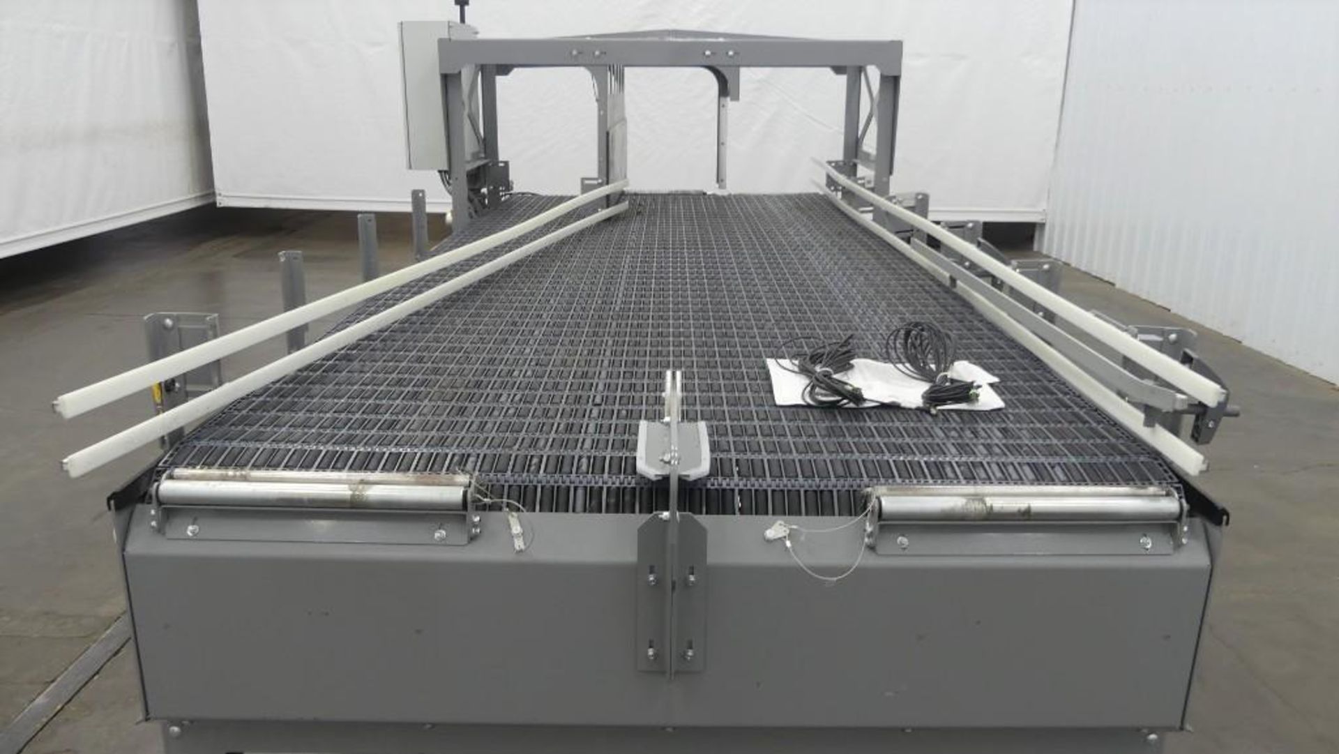 Intralox 12.5' L Activated Roller Belt Laning Conveyor - Image 9 of 34