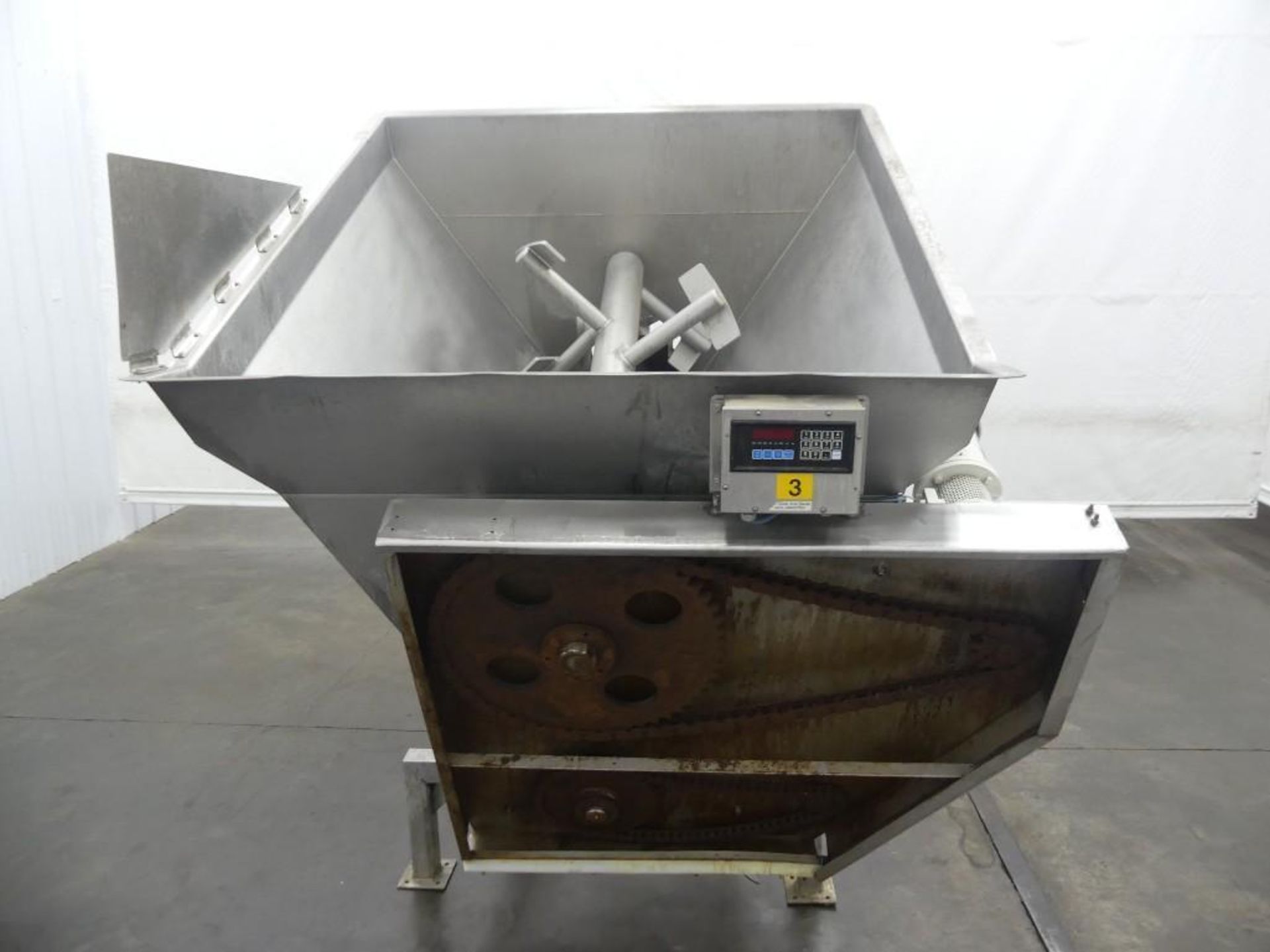 Stainless Steel Paddle Agitated Auger Feeder - Image 3 of 12