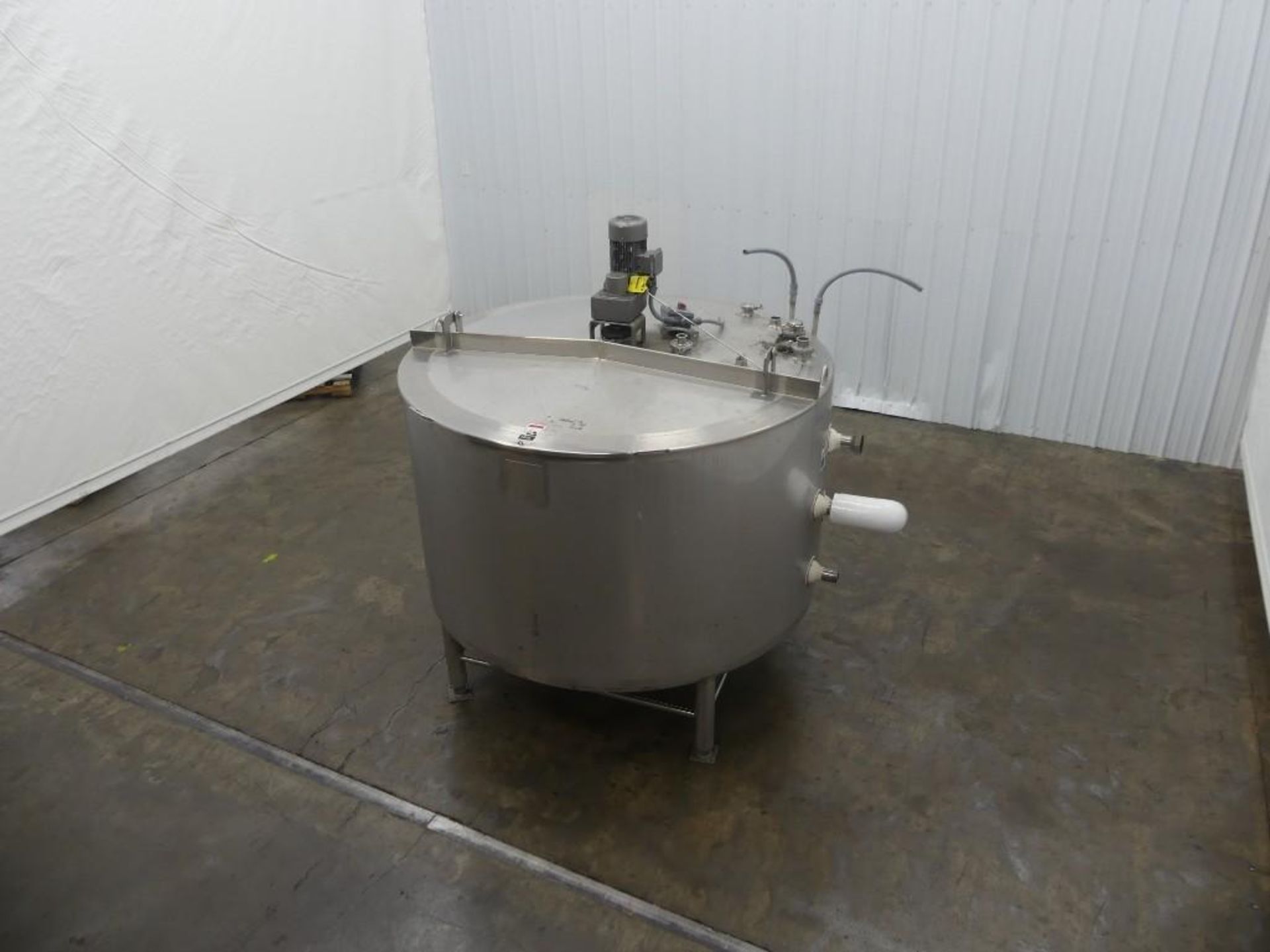 Walker 750 Gallon 316L Stainless Steel Jacketed Mix Tank - Image 3 of 13