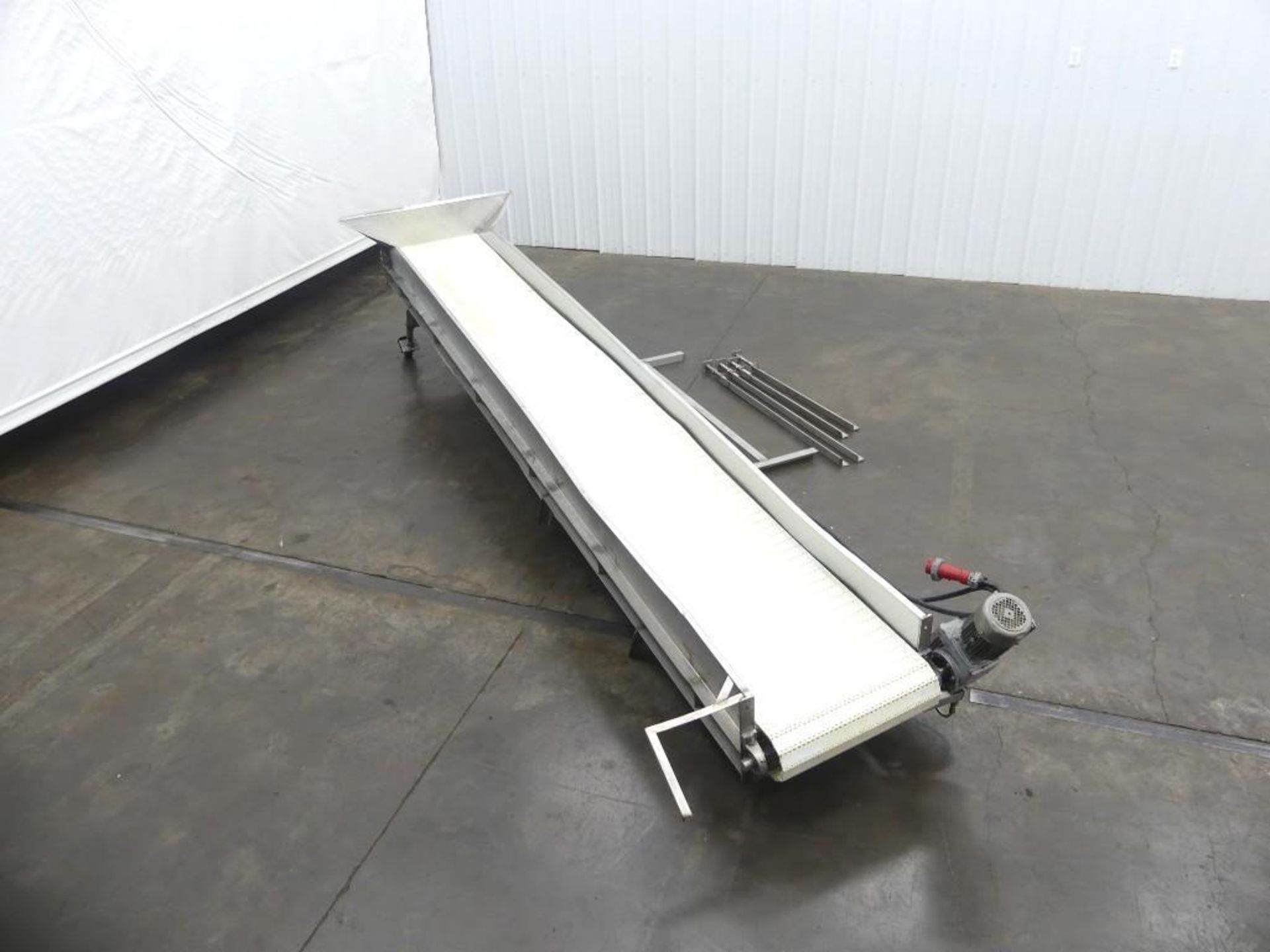 Plastic TableTop Conveyor 16 Foot Long x 24 Inch W - Bild 3 aus 10