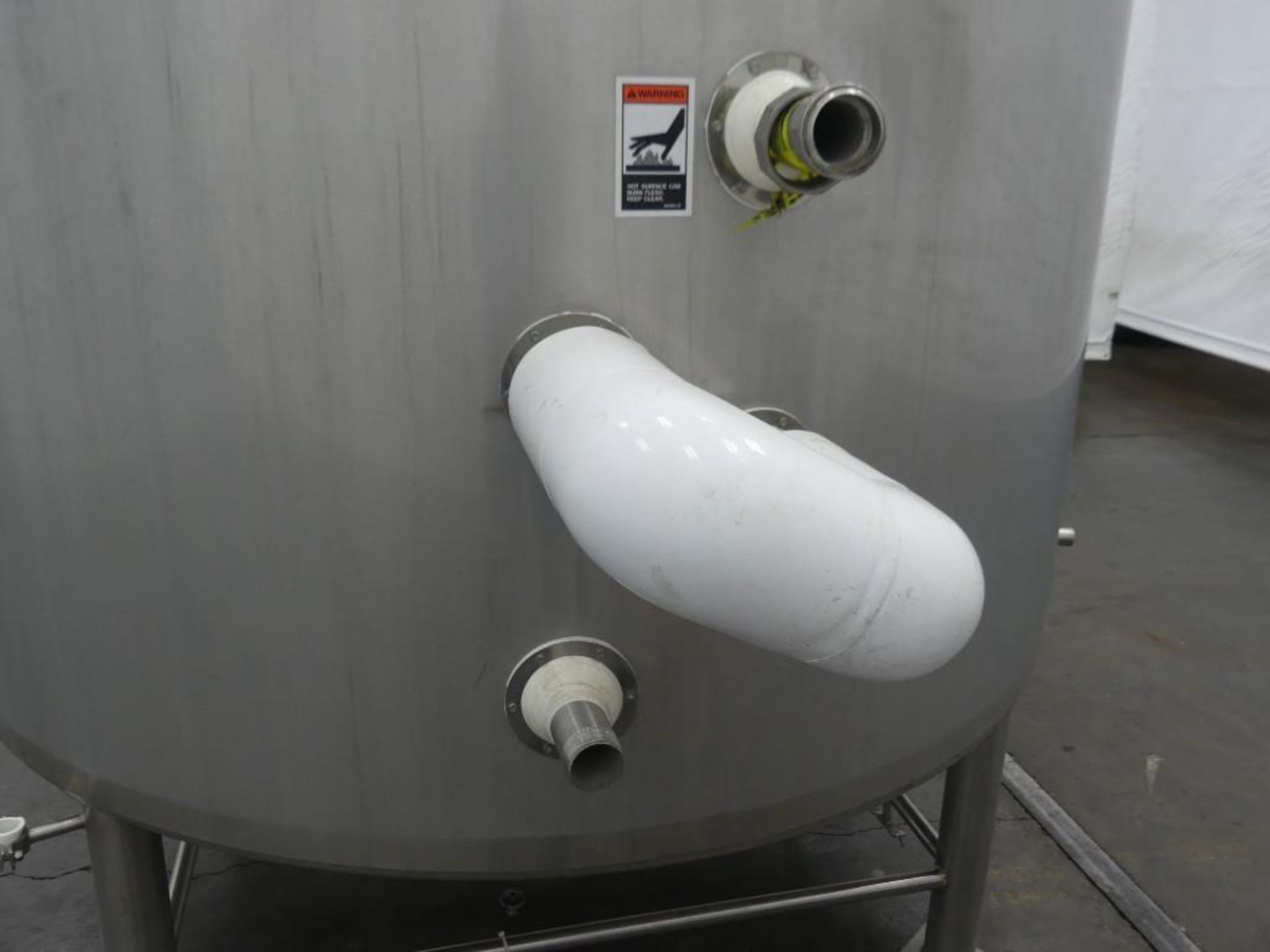 Walker 750 Gallon 316L Stainless Steel Jacketed Mix Tank - Image 9 of 17