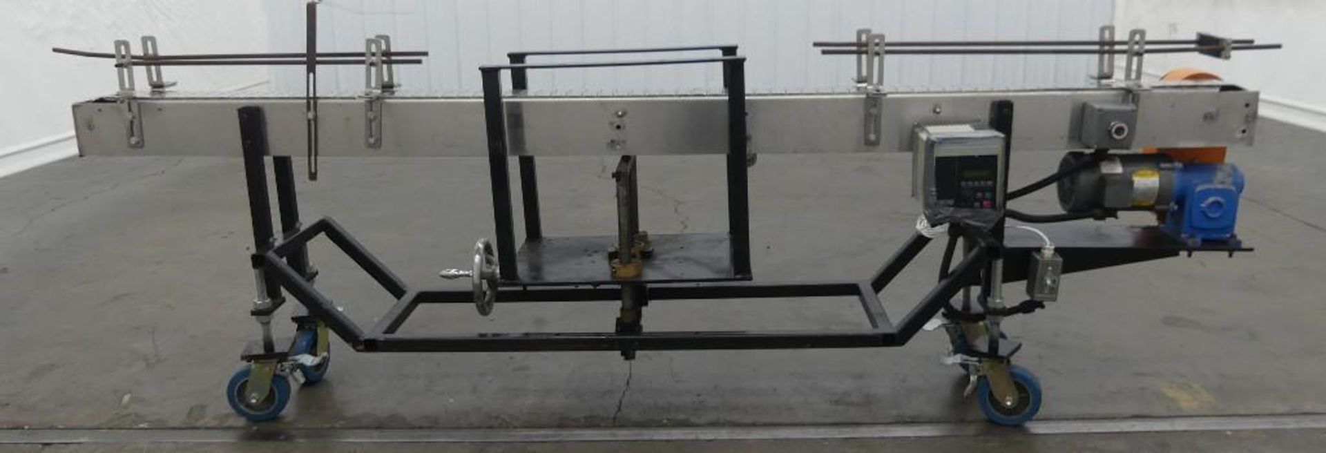 9'L x 4.5"W Stainless Steel Conveyor