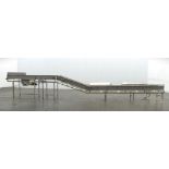 Two Stainless Conveyor Sections 20 Feet & 10 Feet