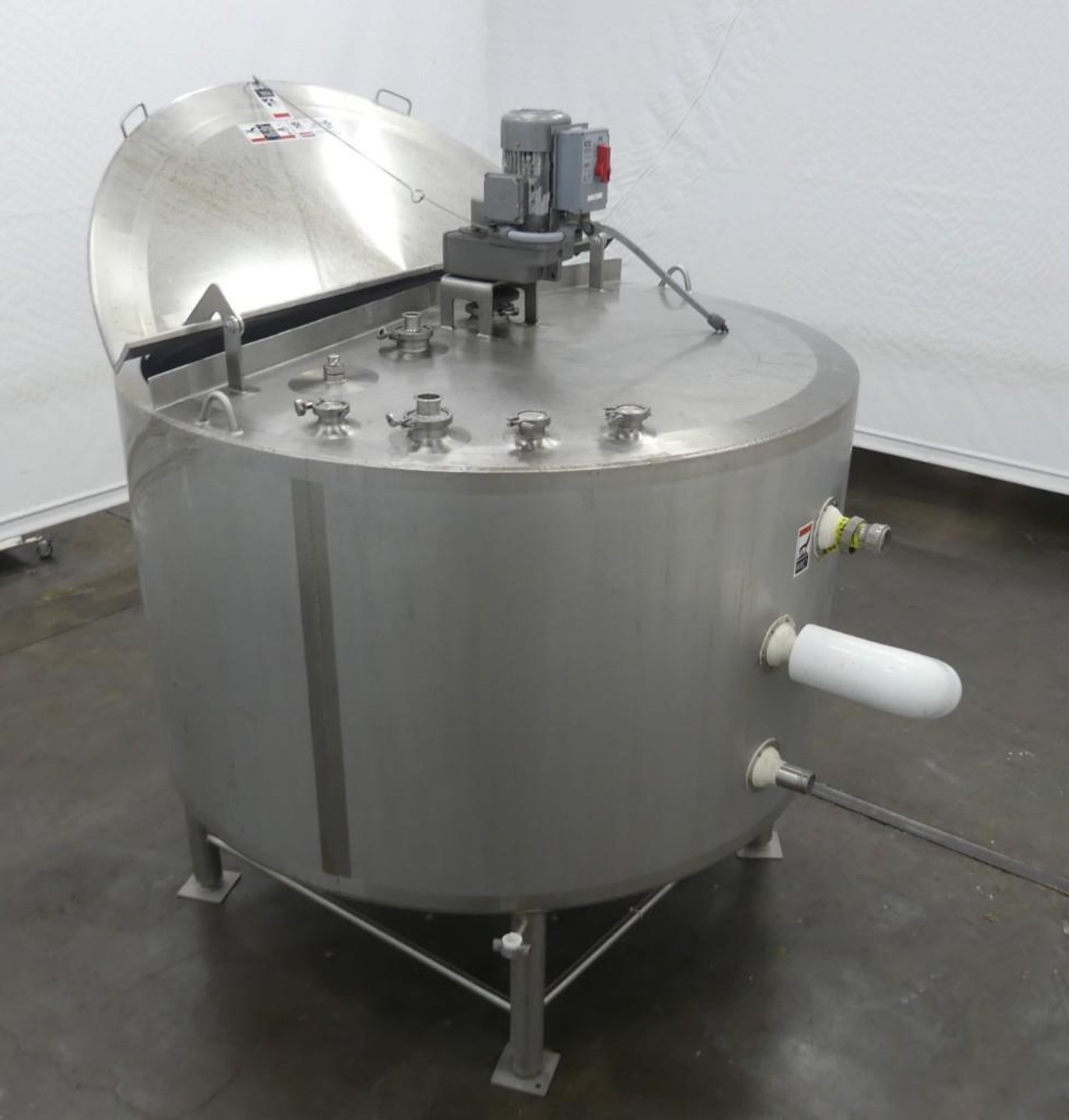 Walker 750 Gallon 316L Stainless Steel Jacketed Mix Tank - Image 5 of 17