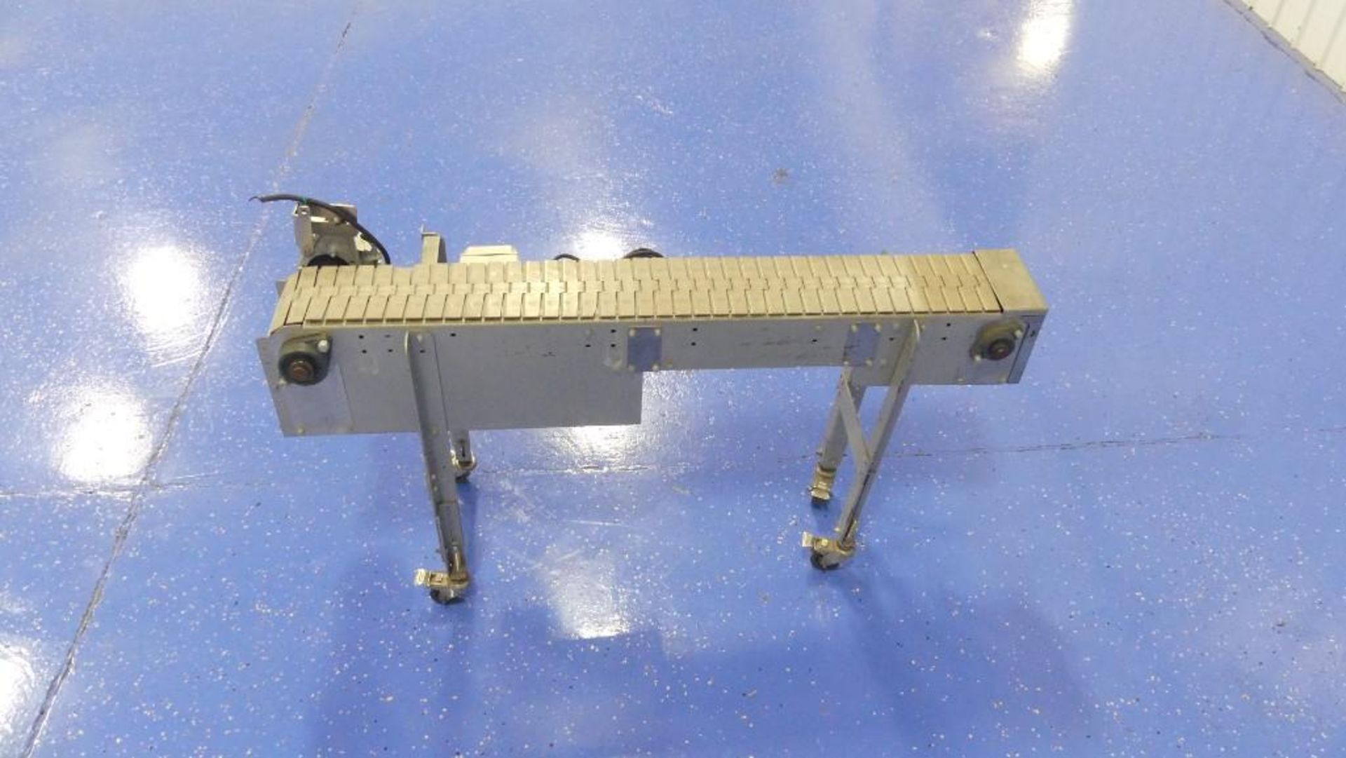 7.5 Inch Wide x 58 Inch Long Tabletop Conveyor
