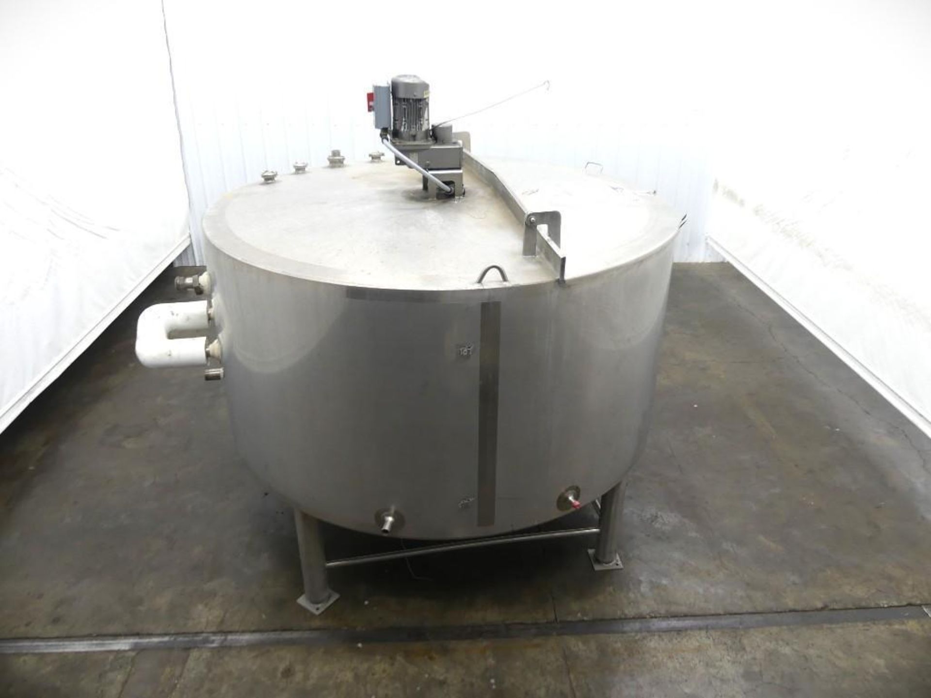 Walker 1000 Gallon 316L Stainless Steel Jacketed Mix Tank - Image 7 of 11