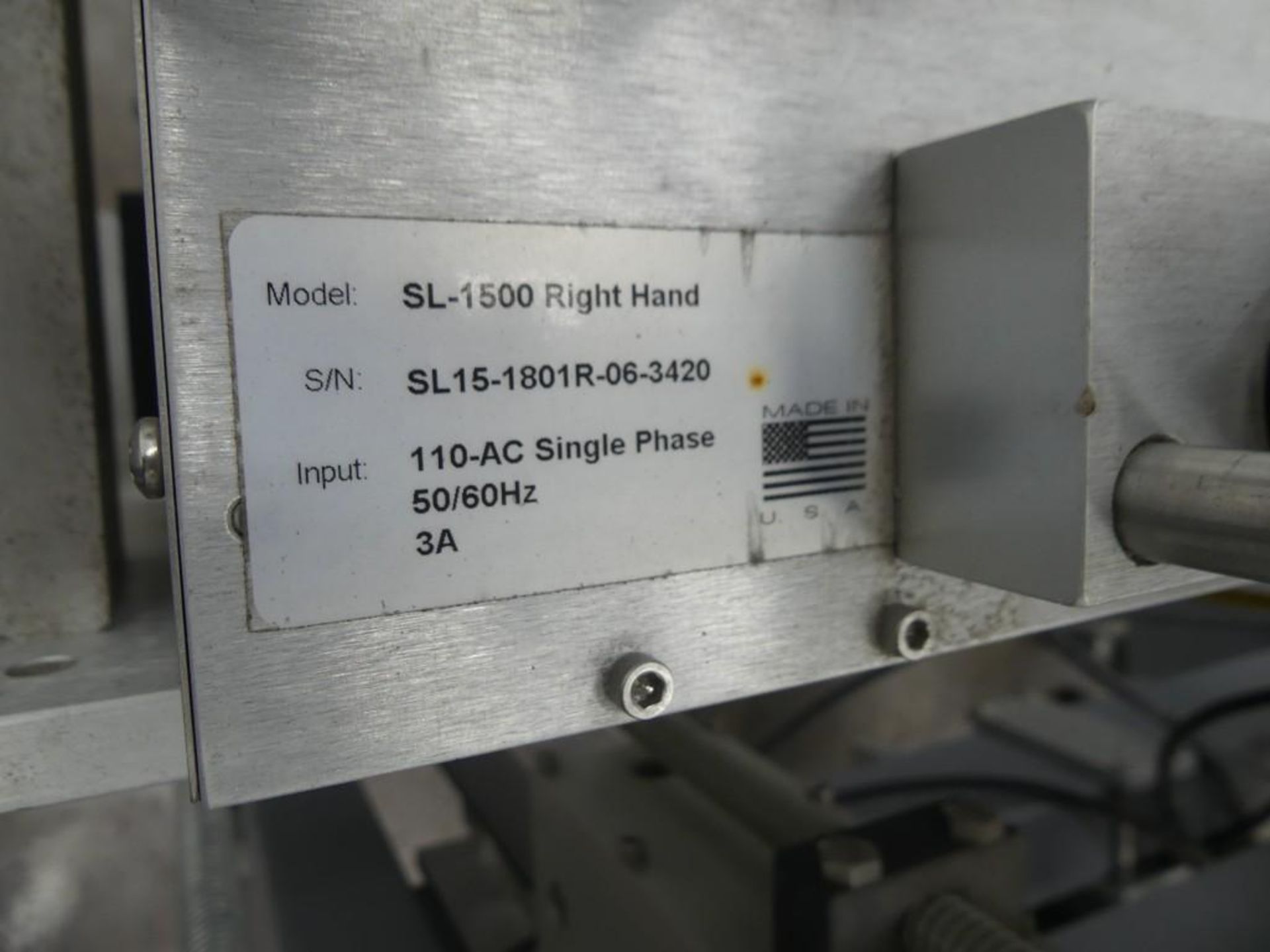Universal TA4 Wrap Unit Pressure Sensitive Labeler - Image 11 of 27