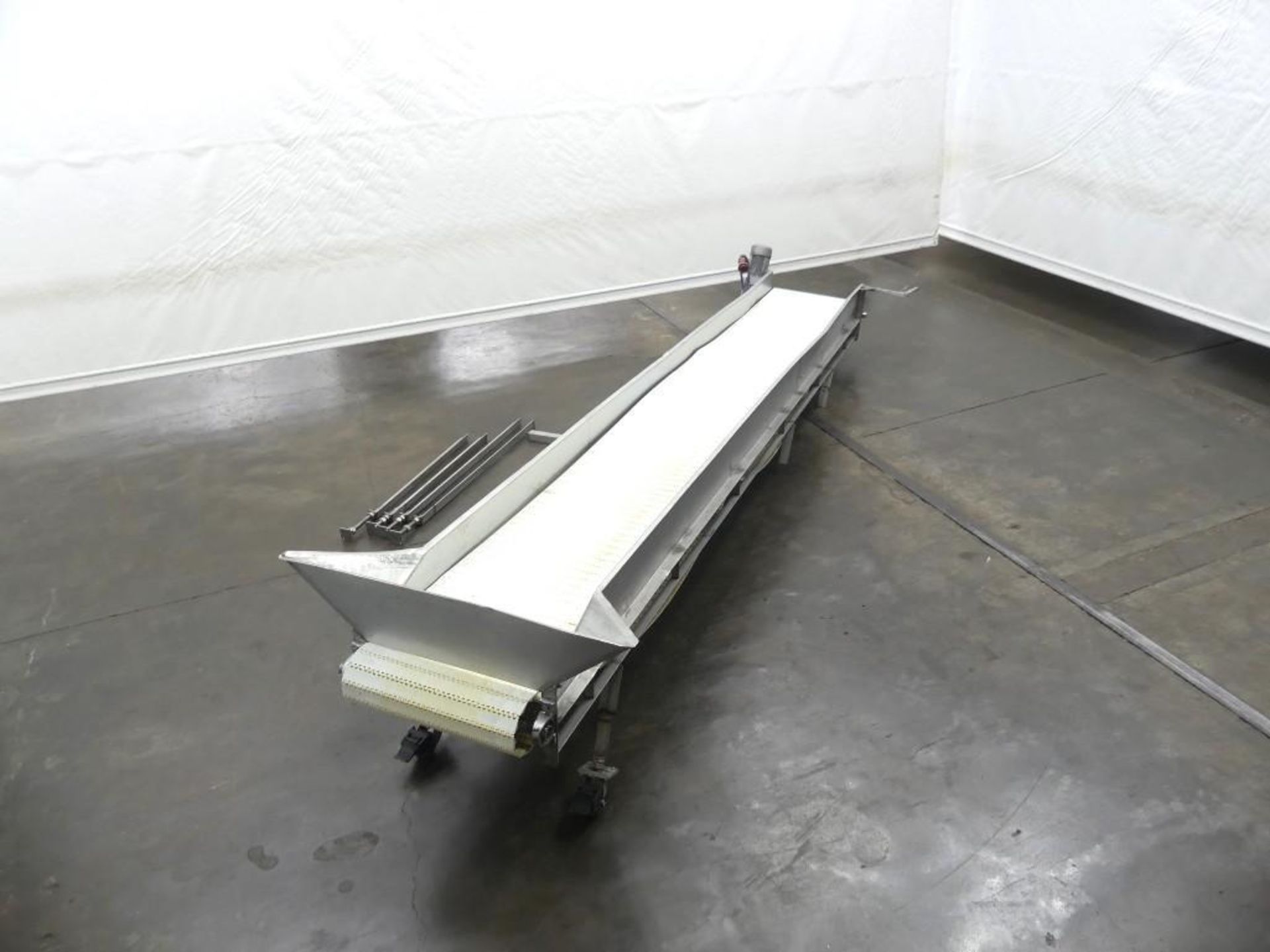 Plastic TableTop Conveyor 16 Foot Long x 24 Inch W - Bild 2 aus 10