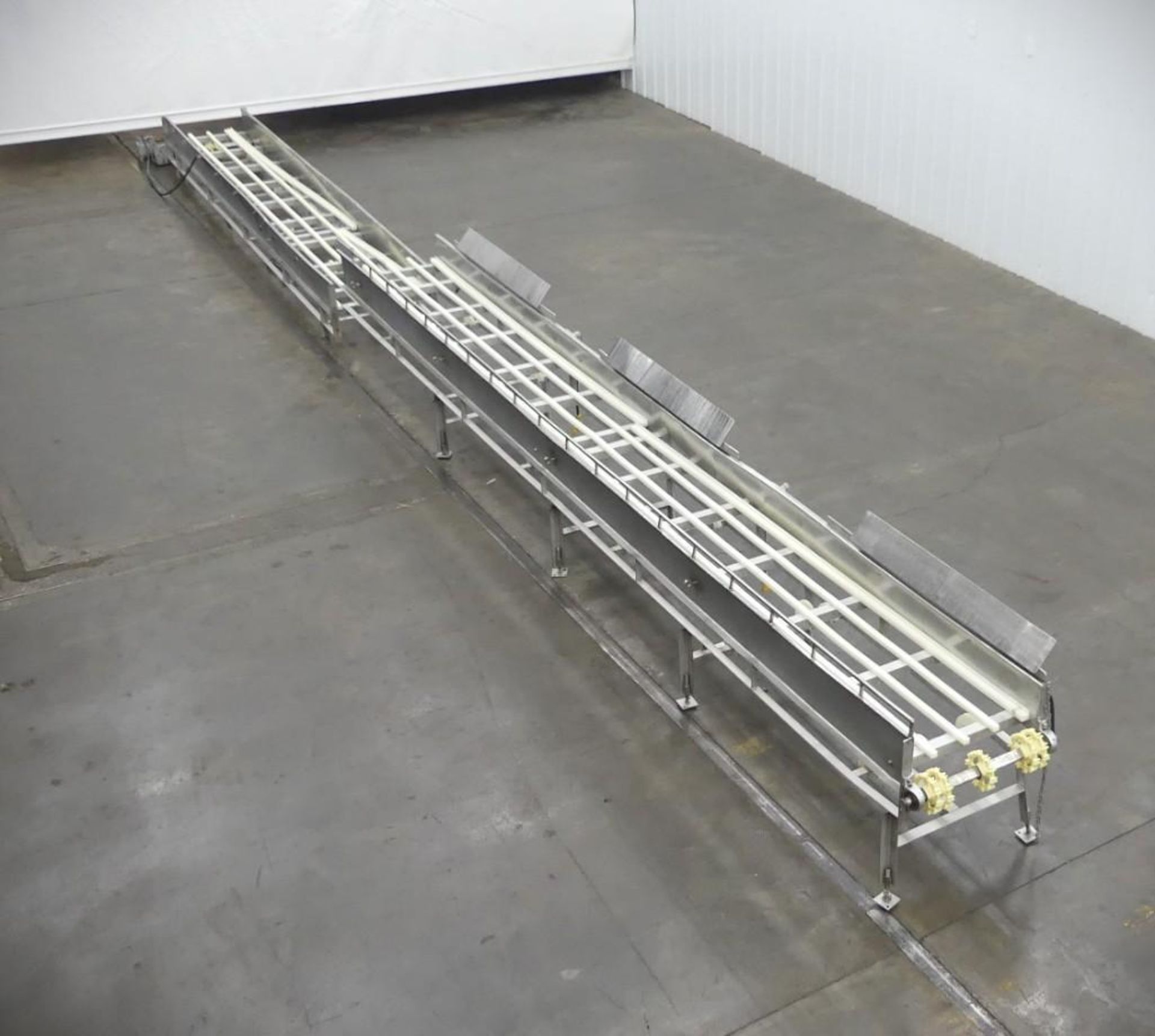 Two Sections of Stainless Steel Conveyor Frame