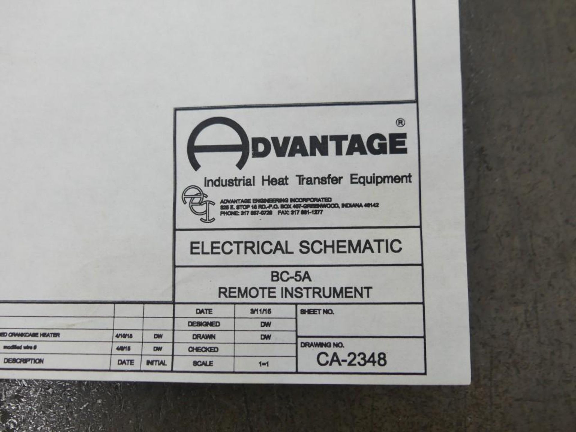 2015 Advantage BC-5A-NA 5 Ton Chiller - Image 16 of 33