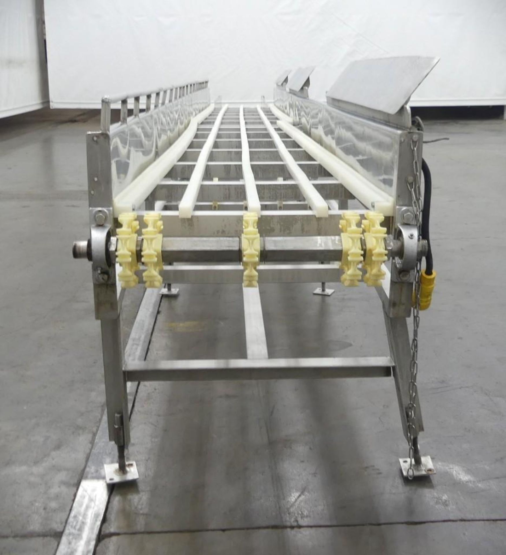 Two Sections of Stainless Steel Conveyor Frame - Image 3 of 10