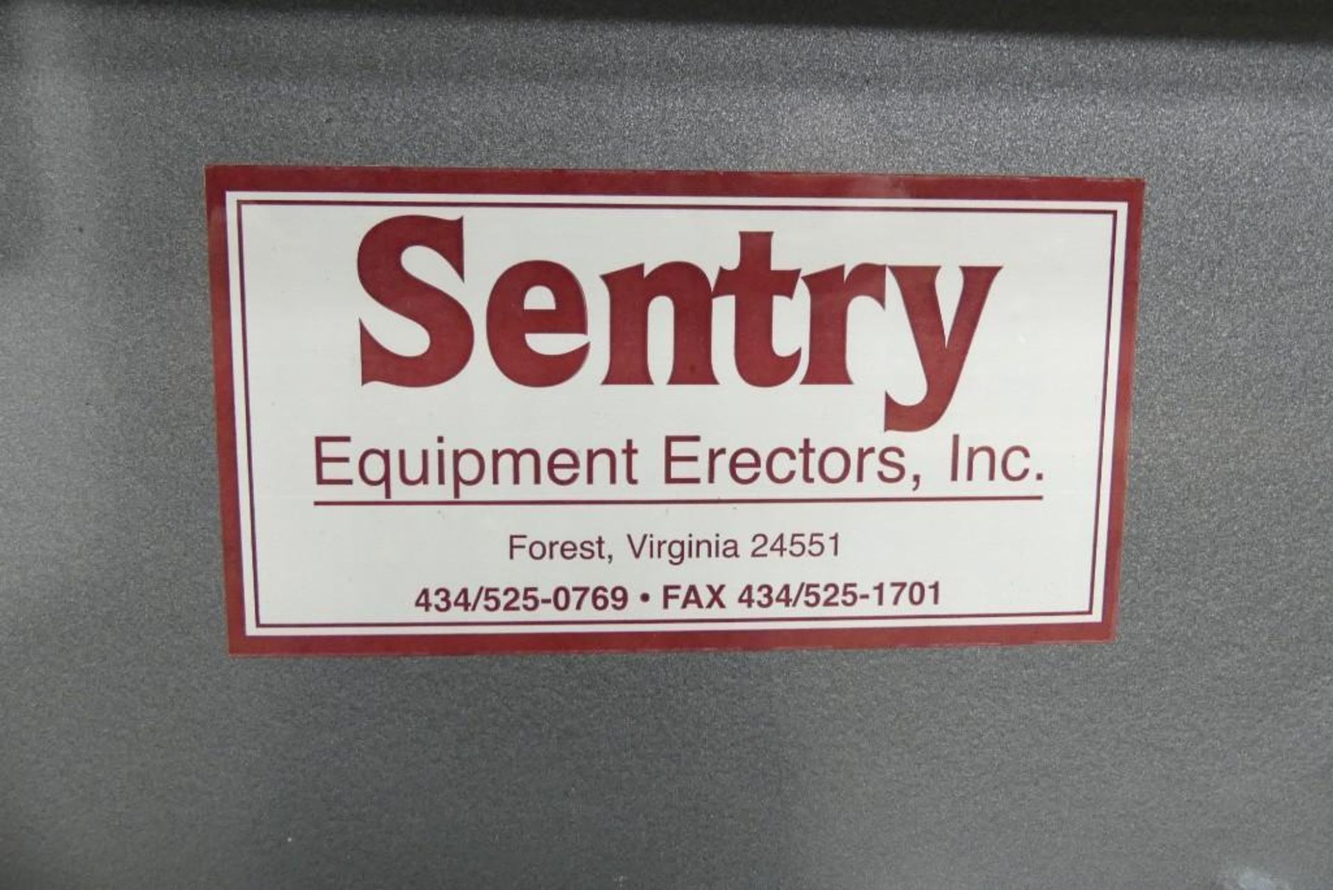 Sentry Equipment Plastic Mat-Top Conveyor 132"Long - Image 10 of 10