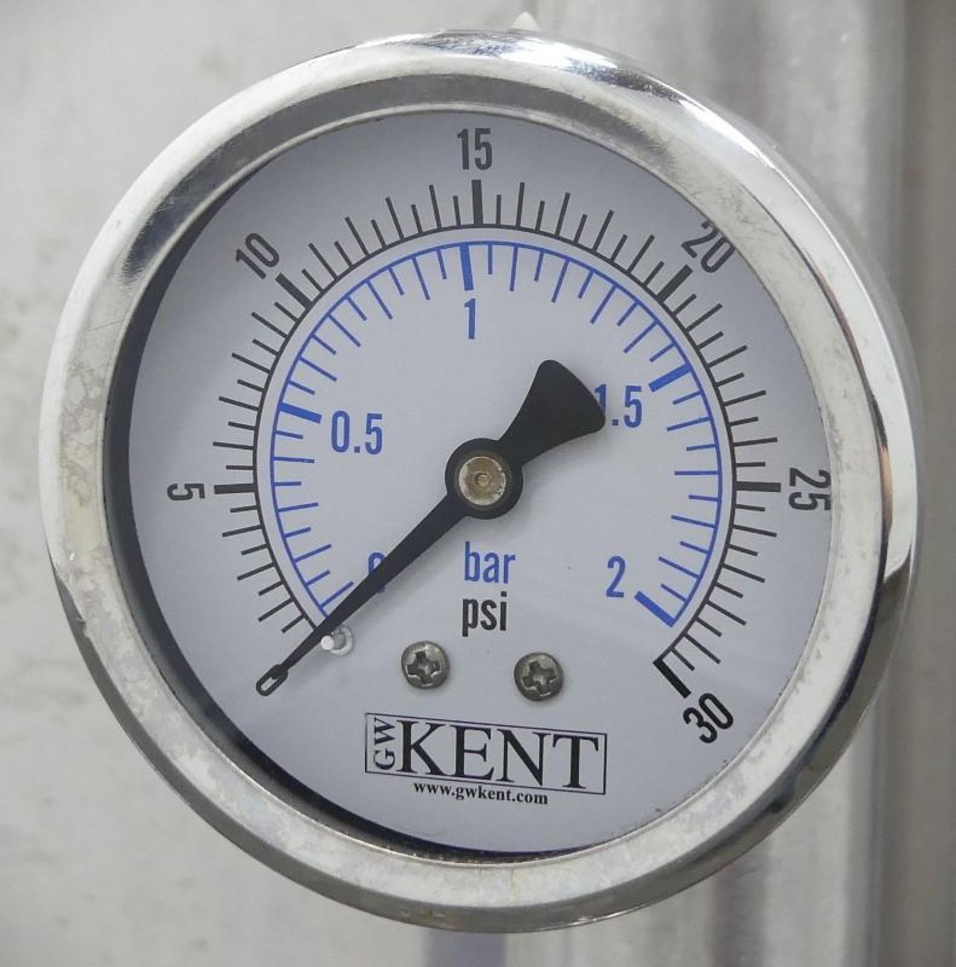 2015 Kent GW Stainless Steel Jacketed Brite Tank - Image 8 of 16