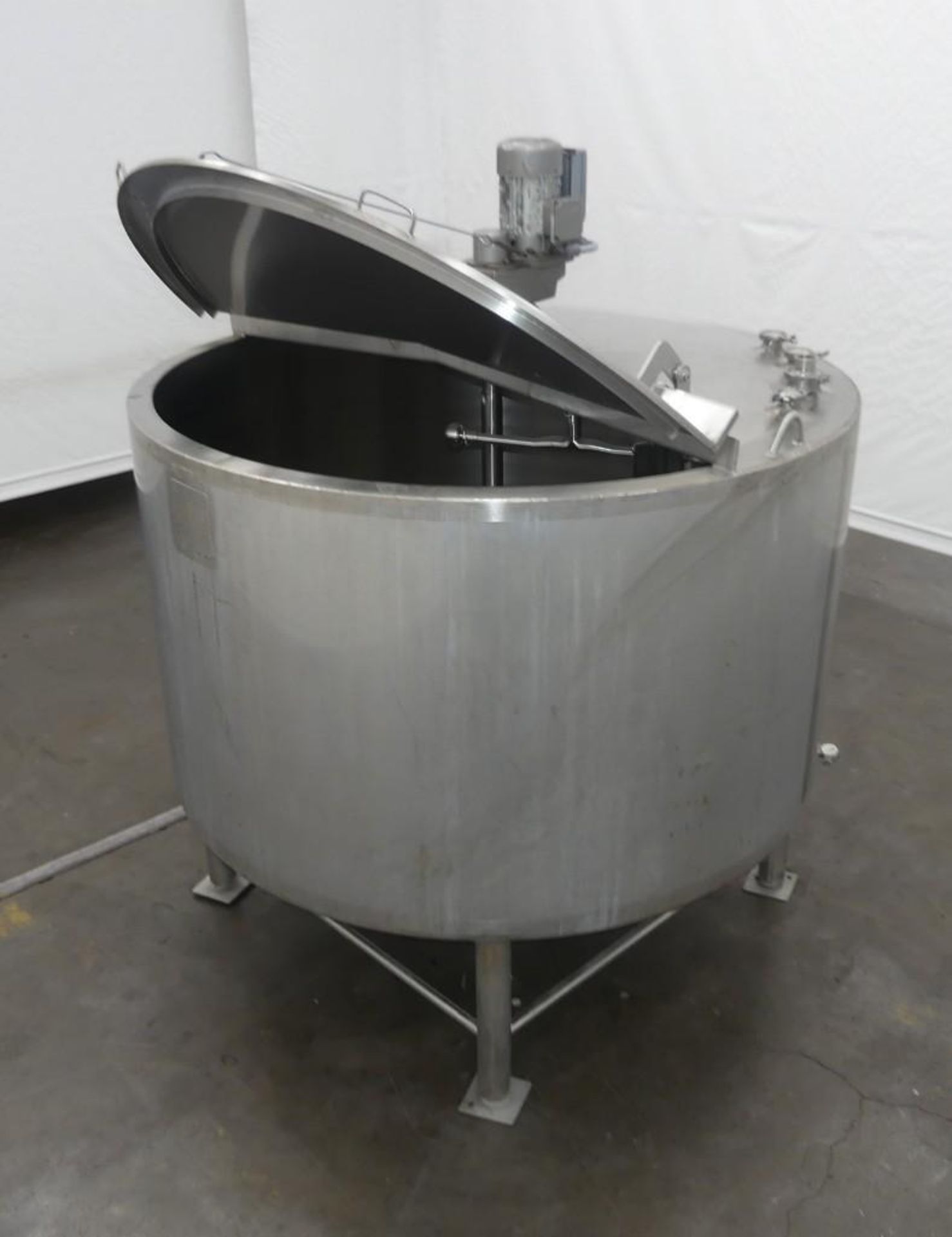 Walker 750 Gallon 316L Stainless Steel Jacketed Mix Tank - Image 4 of 17