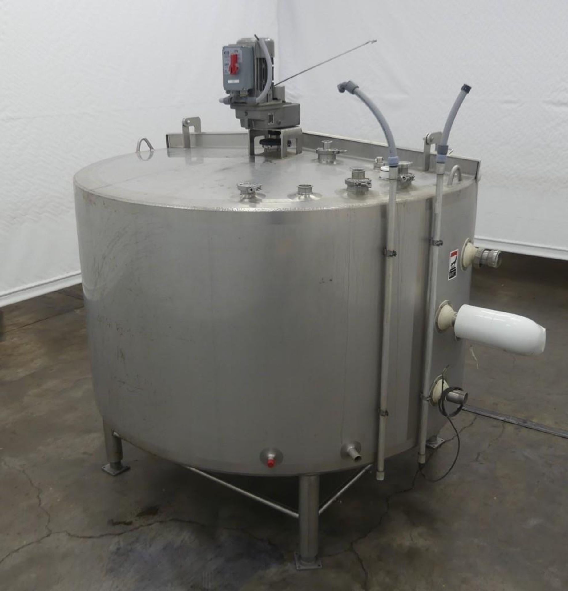 Walker 750 Gallon 316L Stainless Steel Jacketed Mix Tank - Image 4 of 11