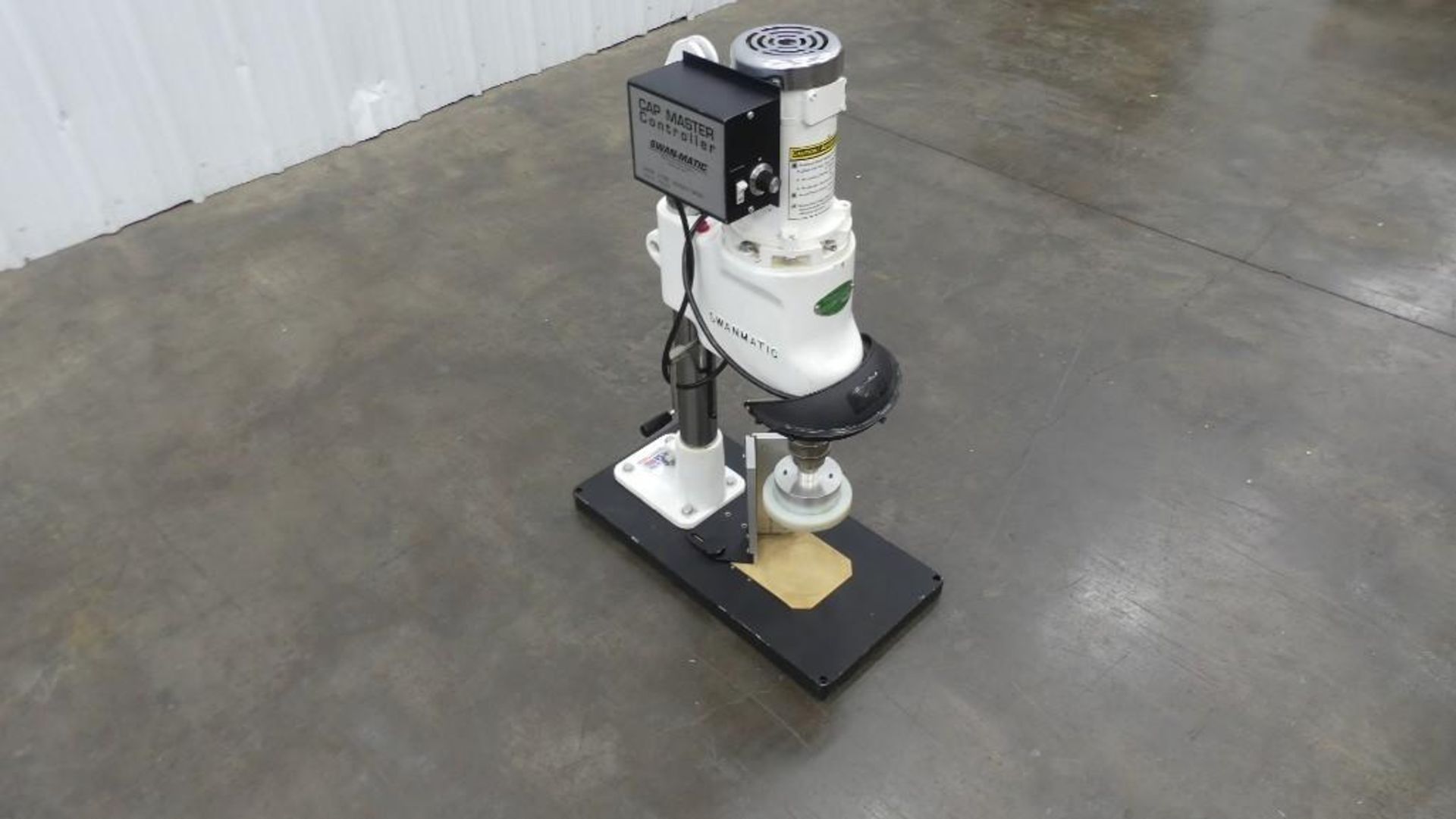 Used Swan-Matic C102E Cap Master Variable Speed Tabletop Capper - Image 2 of 15