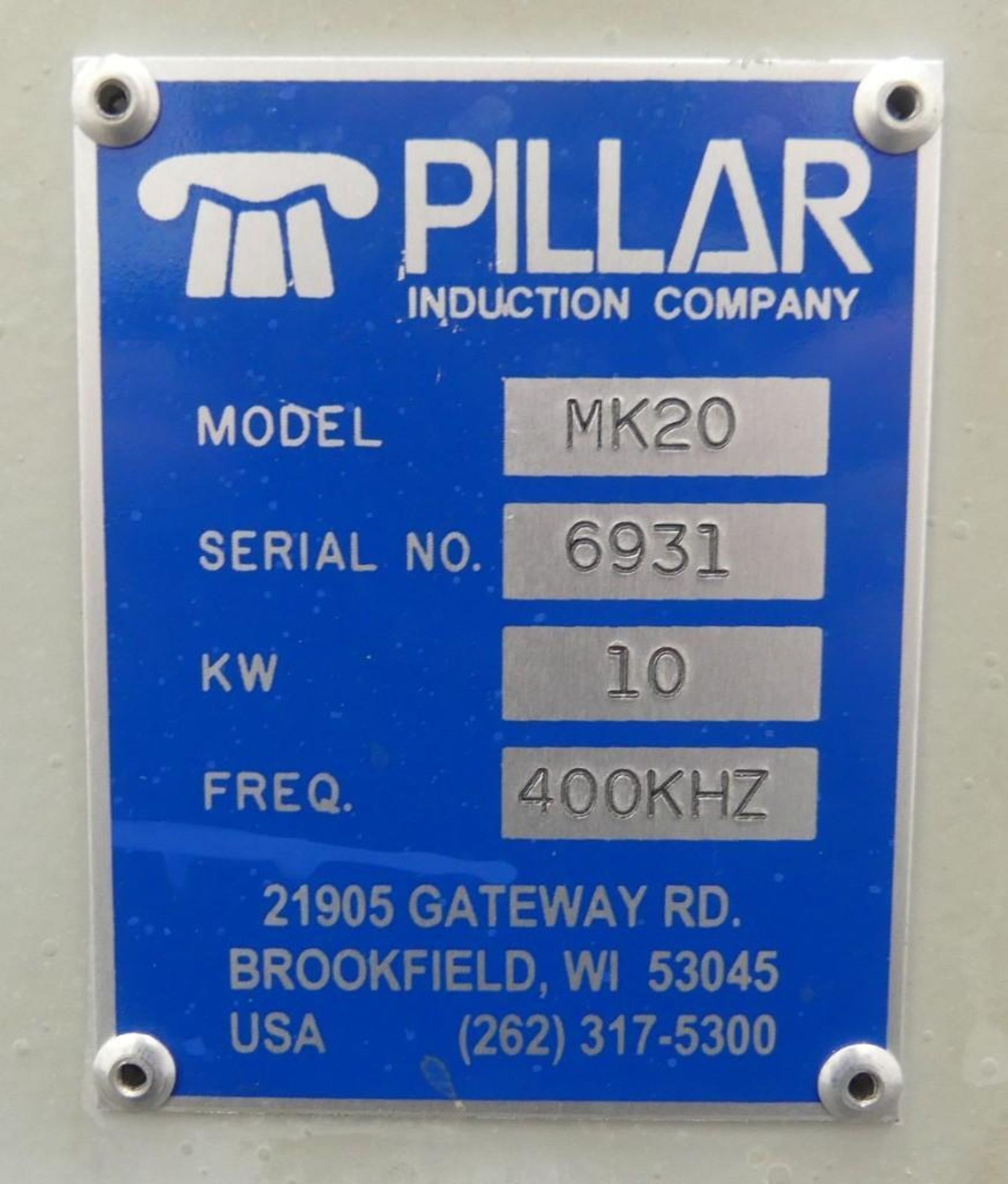 Pillar Mk-20 20kW Induction Heater - Image 17 of 17