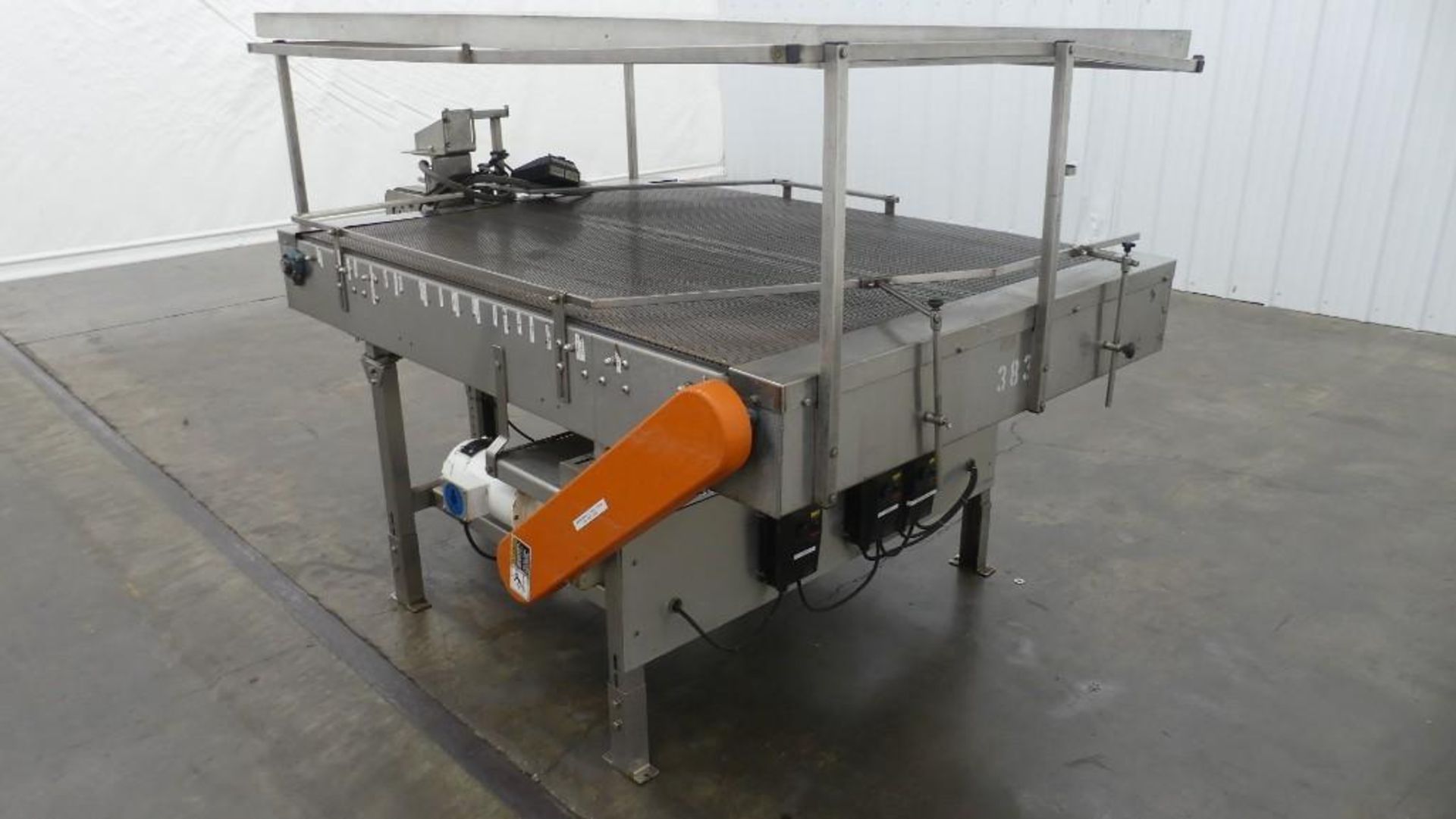 Nedco Bi Flow Re Flow 50" x 60" Mass Flow Accumulation Table Stainless Steel - Image 3 of 18
