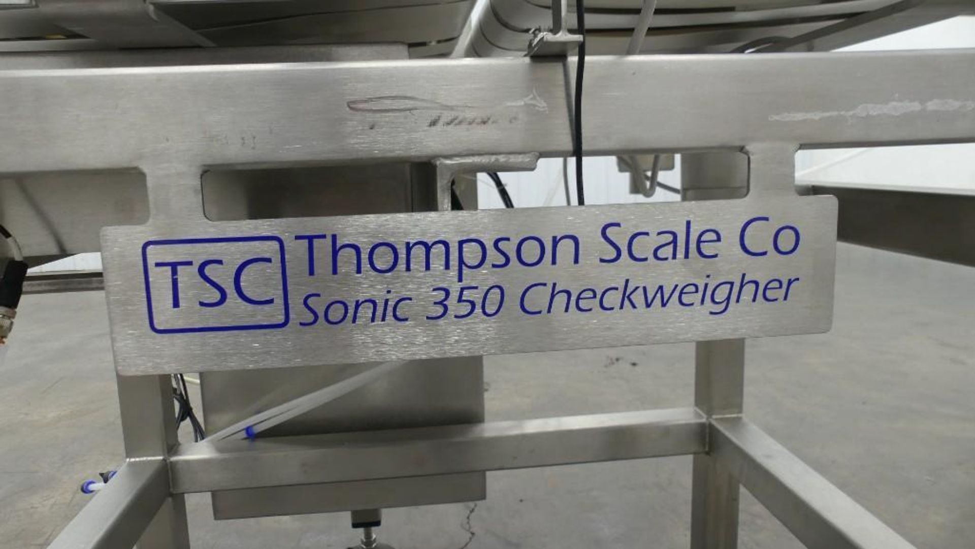 Thompson Scale Co Sonic 350 Checkweigher - Image 10 of 18
