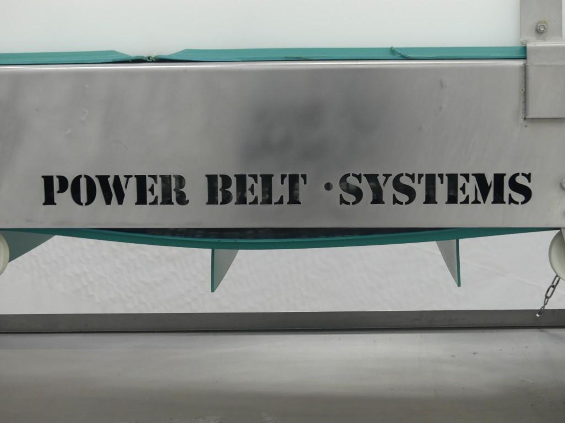 Power Belt Systems 18' L by 24" W Cleated Decline Conveyor - Image 18 of 20