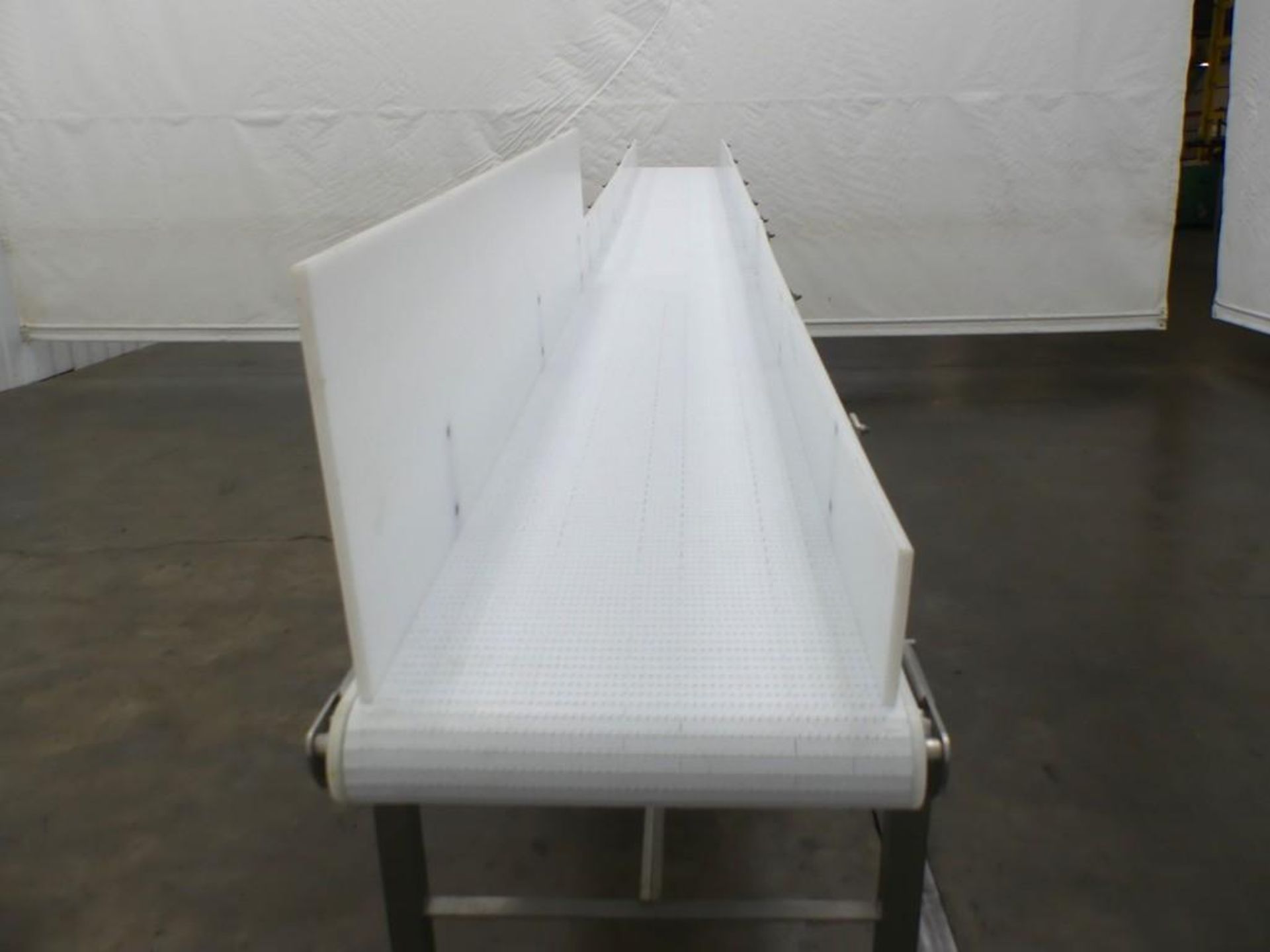 Plastic Mat-Top Interlocked Stainless Steel Conveyor - Bild 7 aus 14