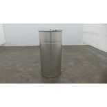 125 Gallon Stainless Steel Single Wall Tank