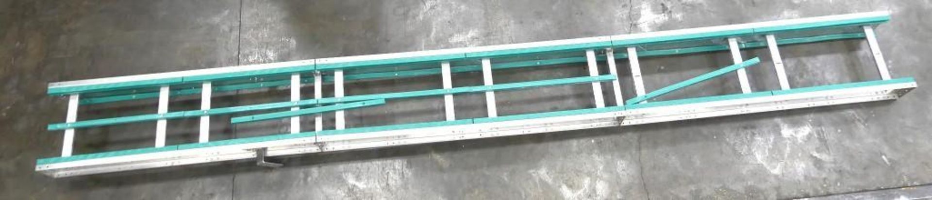 Plan It Packaging Inc. Conveyor Cleated Blue Belt Incline Conveyor - Image 6 of 28