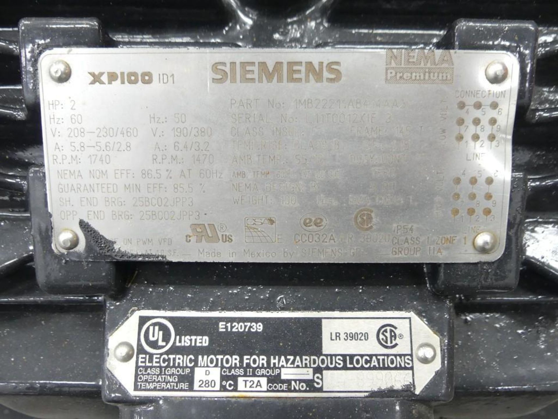 Siemens XP100 Chemical Pump - Image 5 of 9