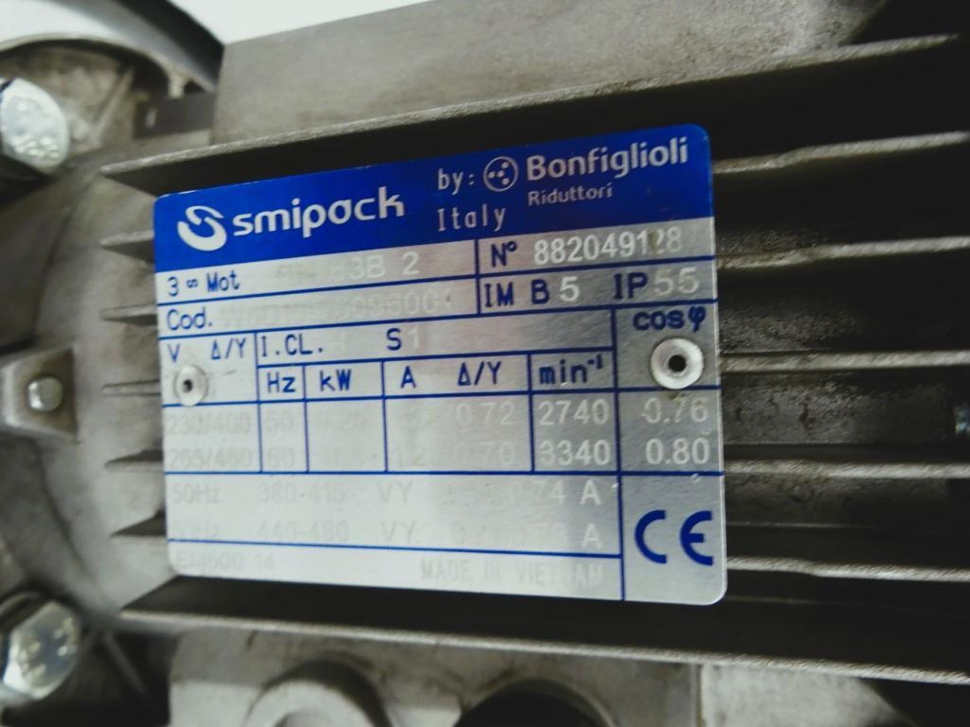 Smipack HS500E Automatic Side Sealer with Infeed and Shrink Tunnel - Bild 68 aus 76