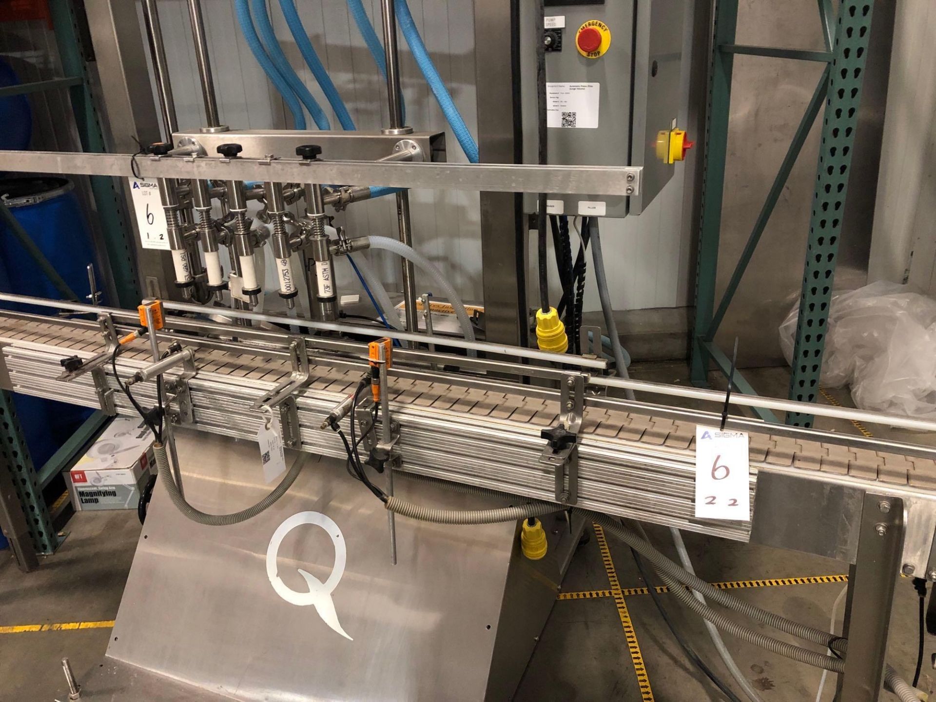 Liquid Packaging Solutions Inc 5 Head Piston Filler with Conveyor - Image 5 of 34