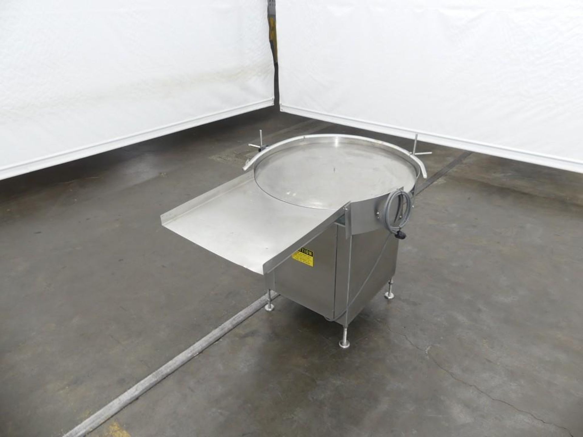 36" Perry Industries Stainless Steel Rotary Accumulation Table - Image 3 of 12