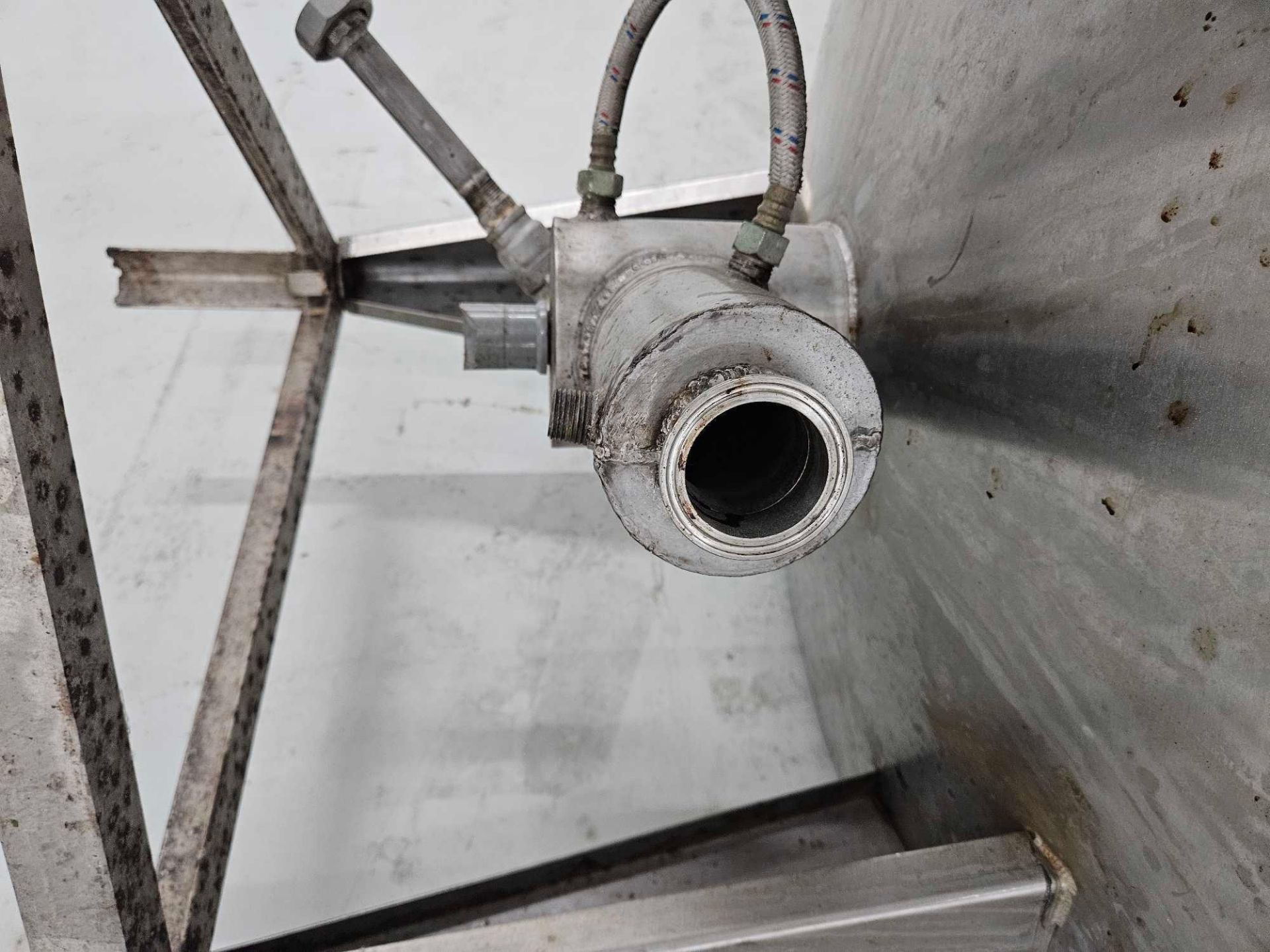 Stainless Steel Jacketed Mixing Tank - Image 3 of 6