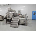 New 500 liter Vacuum Emulsion and Homogenizer System