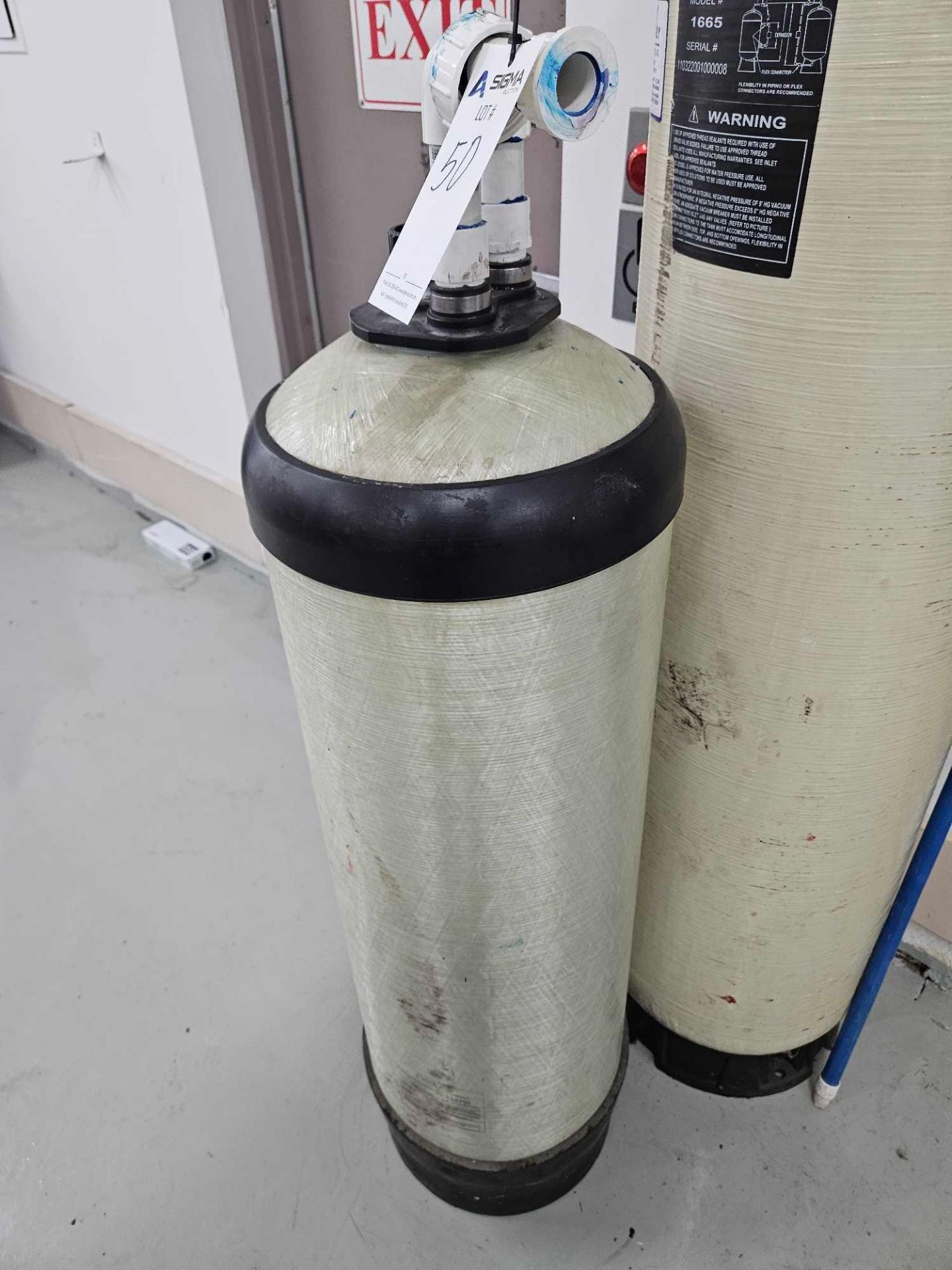 Clack 14x47 DI Water Softener Tank - Image 2 of 7