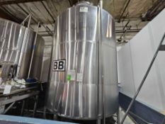 6,000 Gallon Stainless Steel Holding Tank