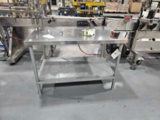 Stainless Steel Prep Table