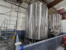 6,000 Gallon Stainless Steel Holding Tank