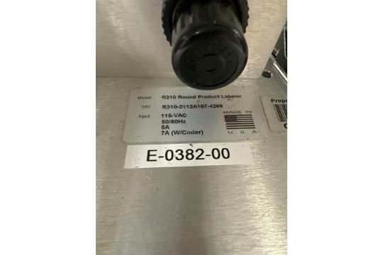 Universal Labeling Systems R310 Round product labeler - Image 4 of 4