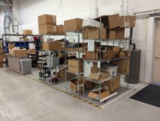 (4) Shelving Units
