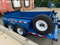 2021 Air Tow DH10-8 Heavy Duty Trailer drop deck and dock height hydraulic DH10 Dock Height
