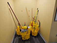 lot of Cleaning supplies