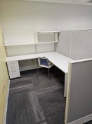 Lot of 2 cubicles