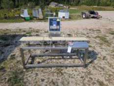 Thompson Scale co. Sonic 350 In-Motion Check weigher