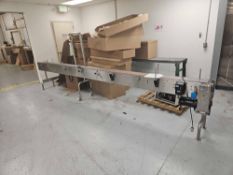 7.5 Inch Wide x 195 Inch Long Conveyor