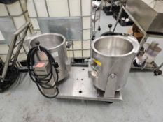 Legion Industries TEH-40-MS-SB Stainless Steel Jacketed Kettles