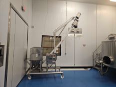 Flexicon Screw Auger Ingredient Feeder with Hopper