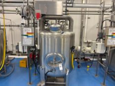 320 Gallon Stainless Steel Mixing Tank